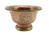 Copper Bowl with Stand