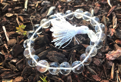 Crystal Quartz Wrist Mala #5
