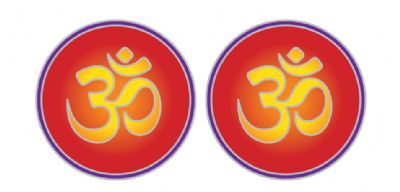 Om Small Decal #1