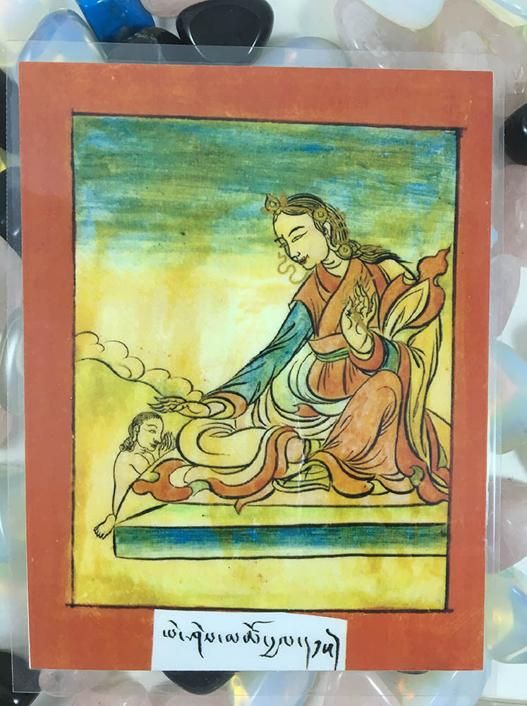 Yeshi Tsogyal Art Card