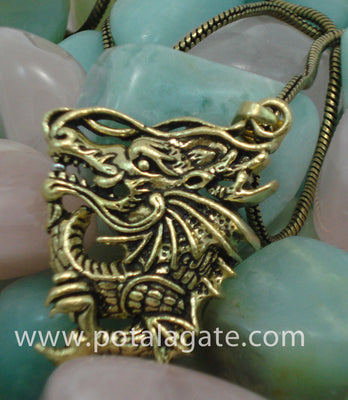 Dragon Pendant with Chain #10