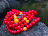 Dyed Coral Adjustable Small #6
