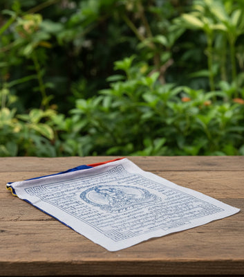 White Tara Prayer Flag #32