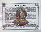 White Tara Prayer Flag #32