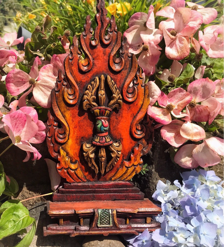 Flaming Dorje Carving #11