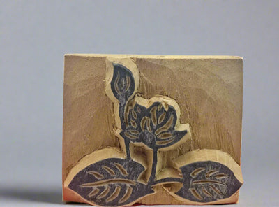 Flower Wood Stamp  #22