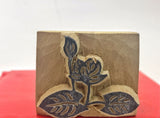 Flower Wood Stamp  #22