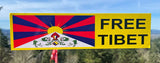 Free Tibet with Flag Sticker #4