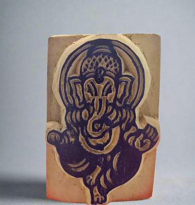 Ganesh Wood Stamp #8