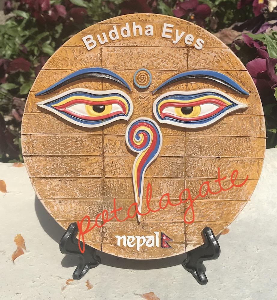 Buddha Eye Commemorative Plate