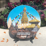 Stupa Commemorative Plate