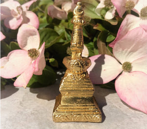 Gold & Copper Jangchup Stupa #6