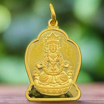 Amitayus Gold Pendant #11