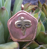 Copper Gua locket # 8