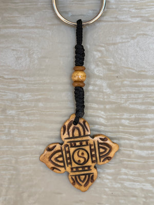 Crossed Vajra Keychain #2