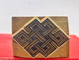 Infinite Knot Wood Stamp #11