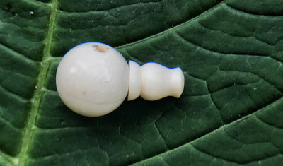 Ivory Guru Bead #9