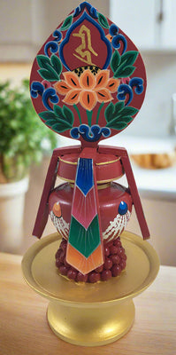Colorful Long Life Vase  #1
