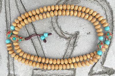Tibetan Mala bead also known as Prayer bead are use for accumulate Mantra