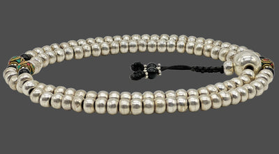 Sterling Silver Bead Mala #22