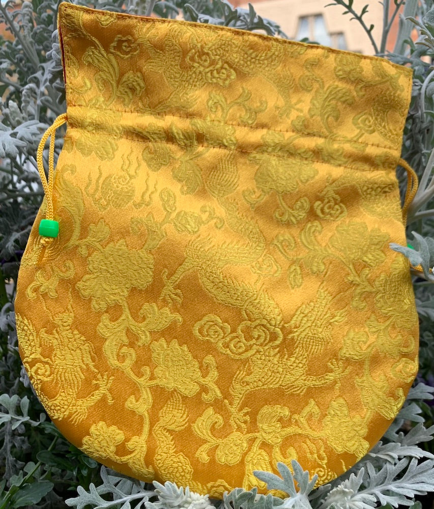 Fine Silk Mala Bag Large