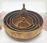 Mandala Offering Set in Copper Med   #8