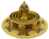 Ornate Mandala in Gold Color
