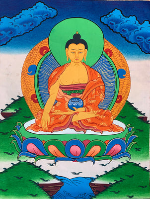 Buddha Shakyamuni Thangka #7