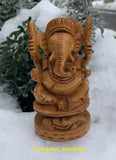 Ganesh: Carved Wood #39