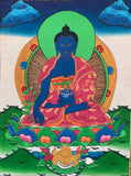 Medicine Buddha Thangka #12