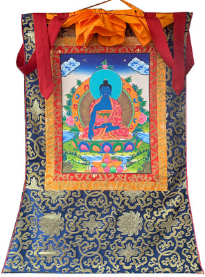 Akshobya Buddha Thangka