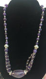 Amethyst Stone Necklace #54