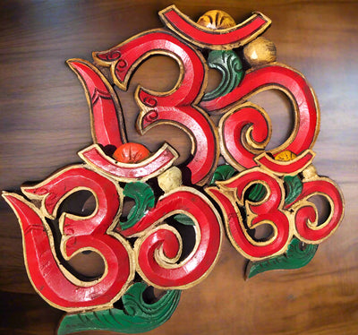 Om Wood Carving #9