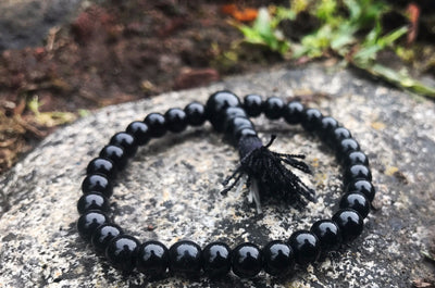 Onyx Wrist Mala #12
