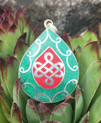 Oval Knot Pendant #17