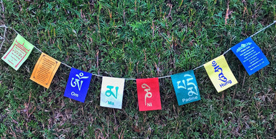 Paper Mani Mantra Flag #21