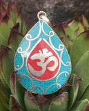 Om Oval Pendant #34