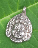 Mahakala siver pendant #23