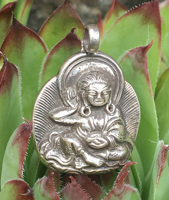 Milarepa Silver Pendant #16