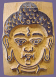 Buddha Head Wood Stamp #1
