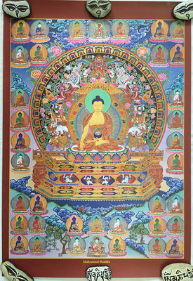 SHAKYAMUNI BUDDHA 35  POSTER #2