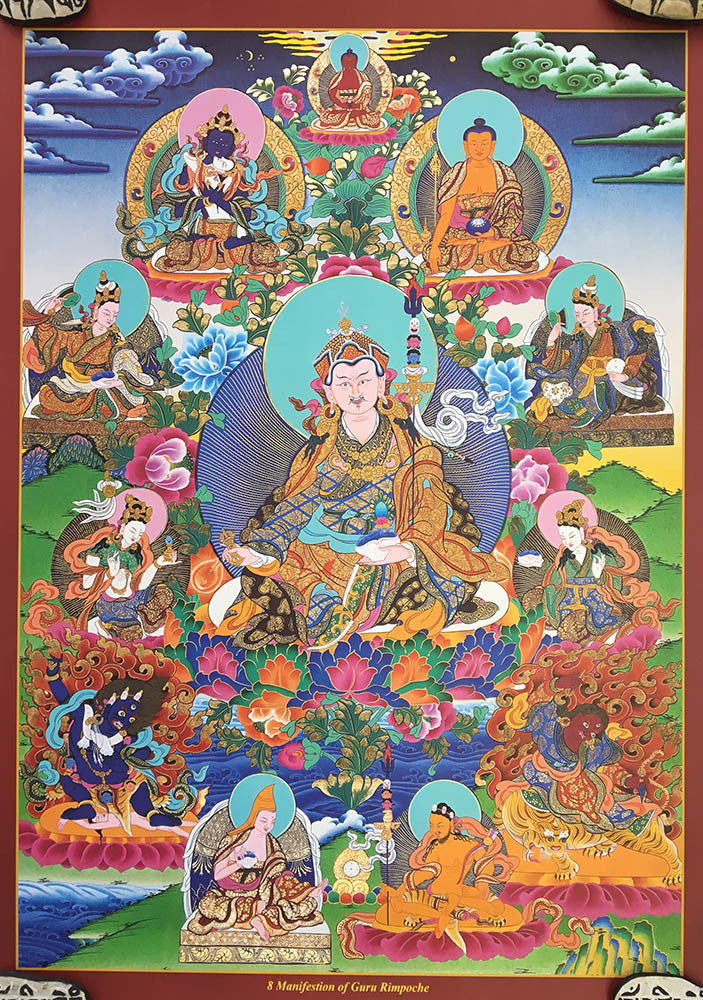 Padmasambhava with Manifestation #11 new