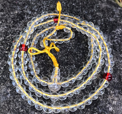 Resin Crystal Prayer Beads #25