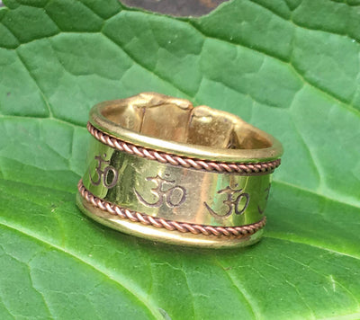 Om Brass Ring #9