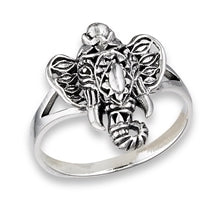 Sterling Silver Ganesh Ring