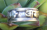 Silver Mantra Ring #2