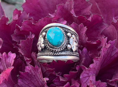 Tibetan Turquoise Ring