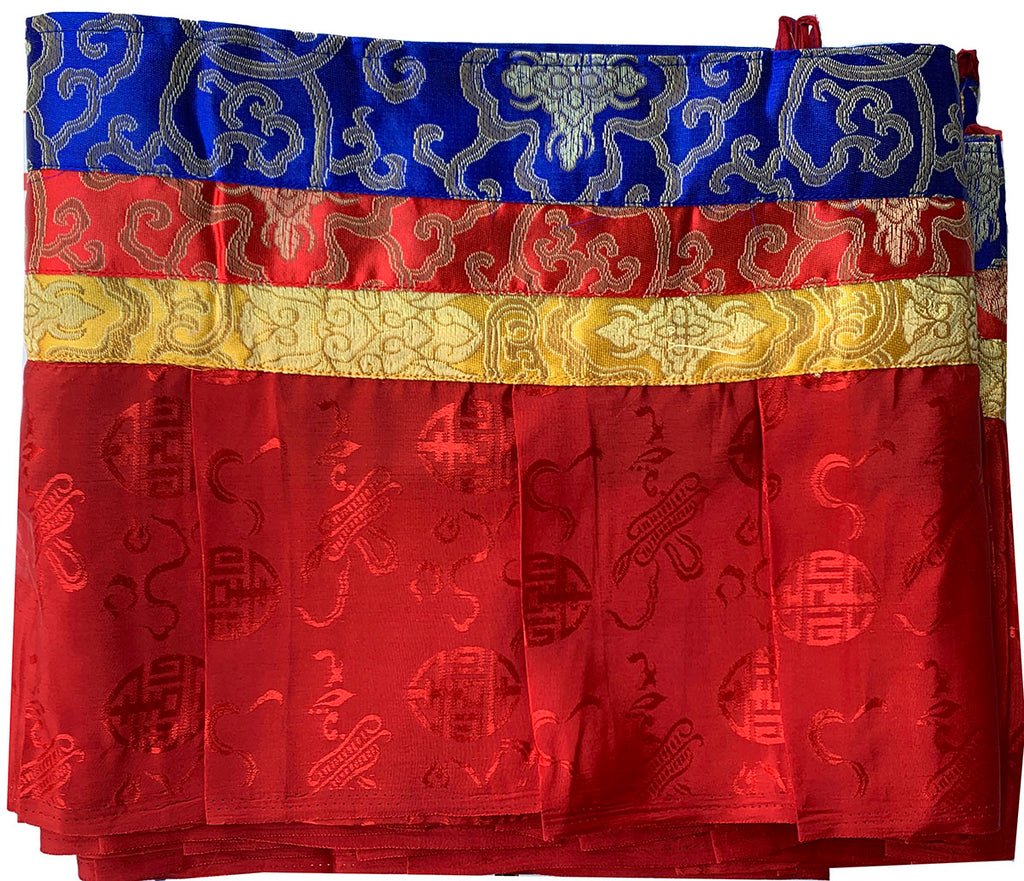Long Shambu Ruffled Banner Red #19
