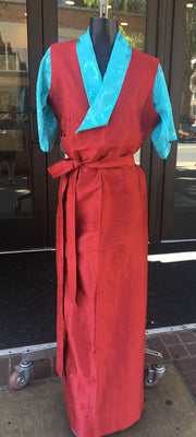 Tibetan Chuba  Red #30