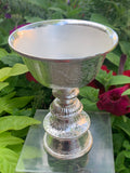 Silver Butter Lamp Large #14